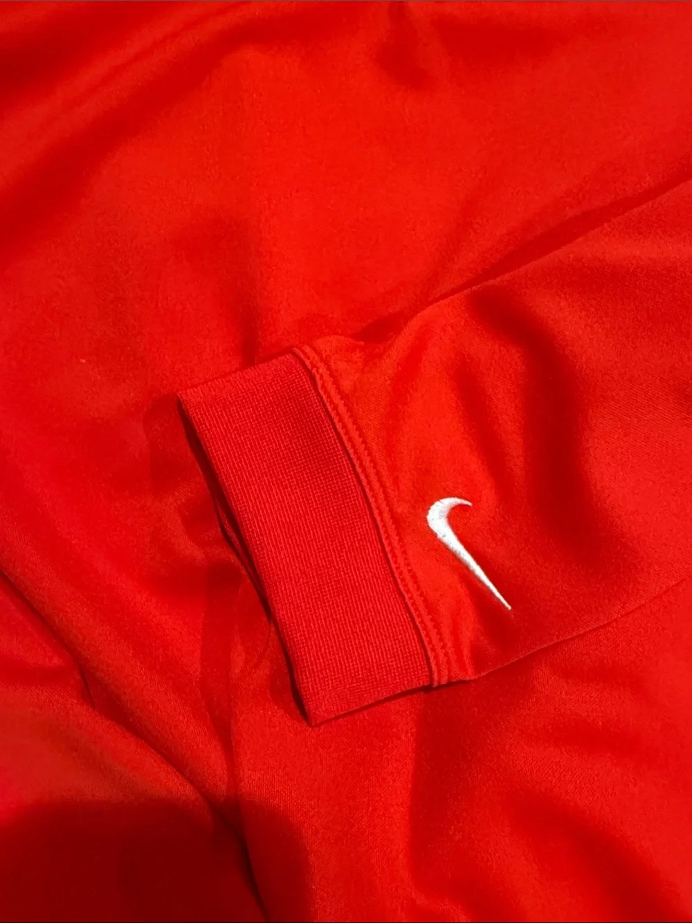 Nike Men’s orange Long-Sleeve golf Polo Shirt